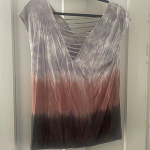 American eagle ombré tie dye top size medium